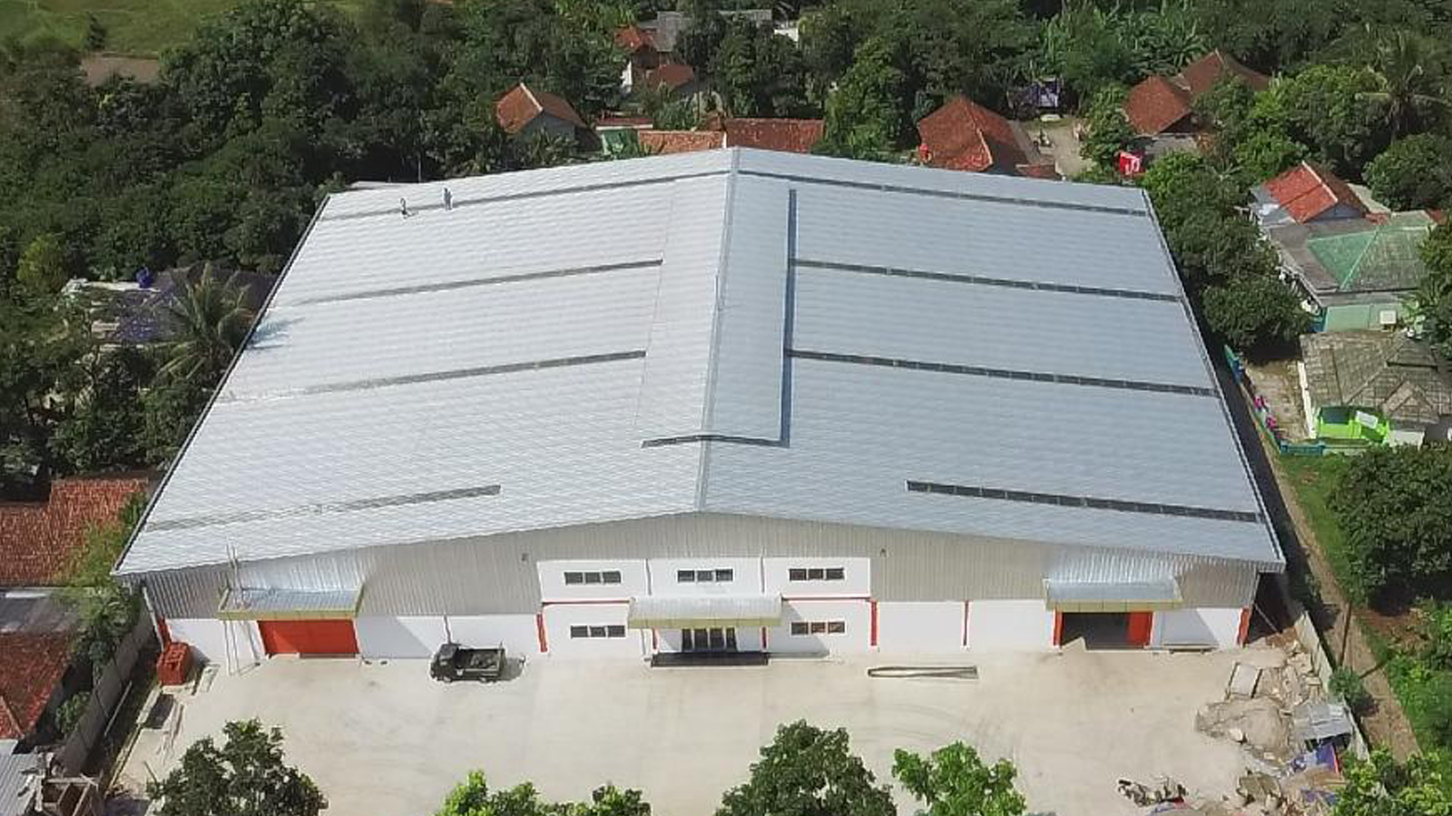 Atap Spandek Trimdek KOBAtrim 1035 Proyek Gudang Alkes