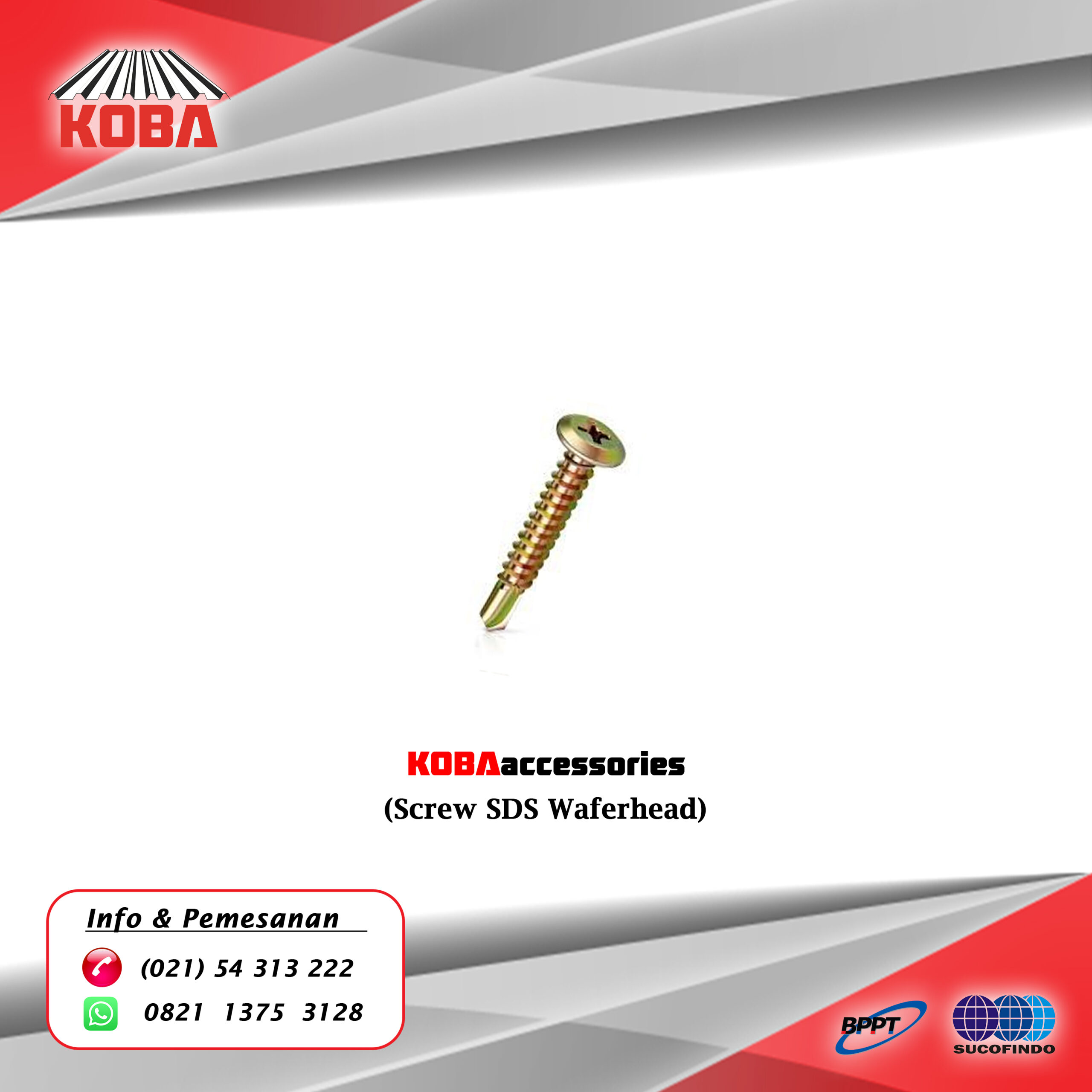 Screw SDS Wafer Head