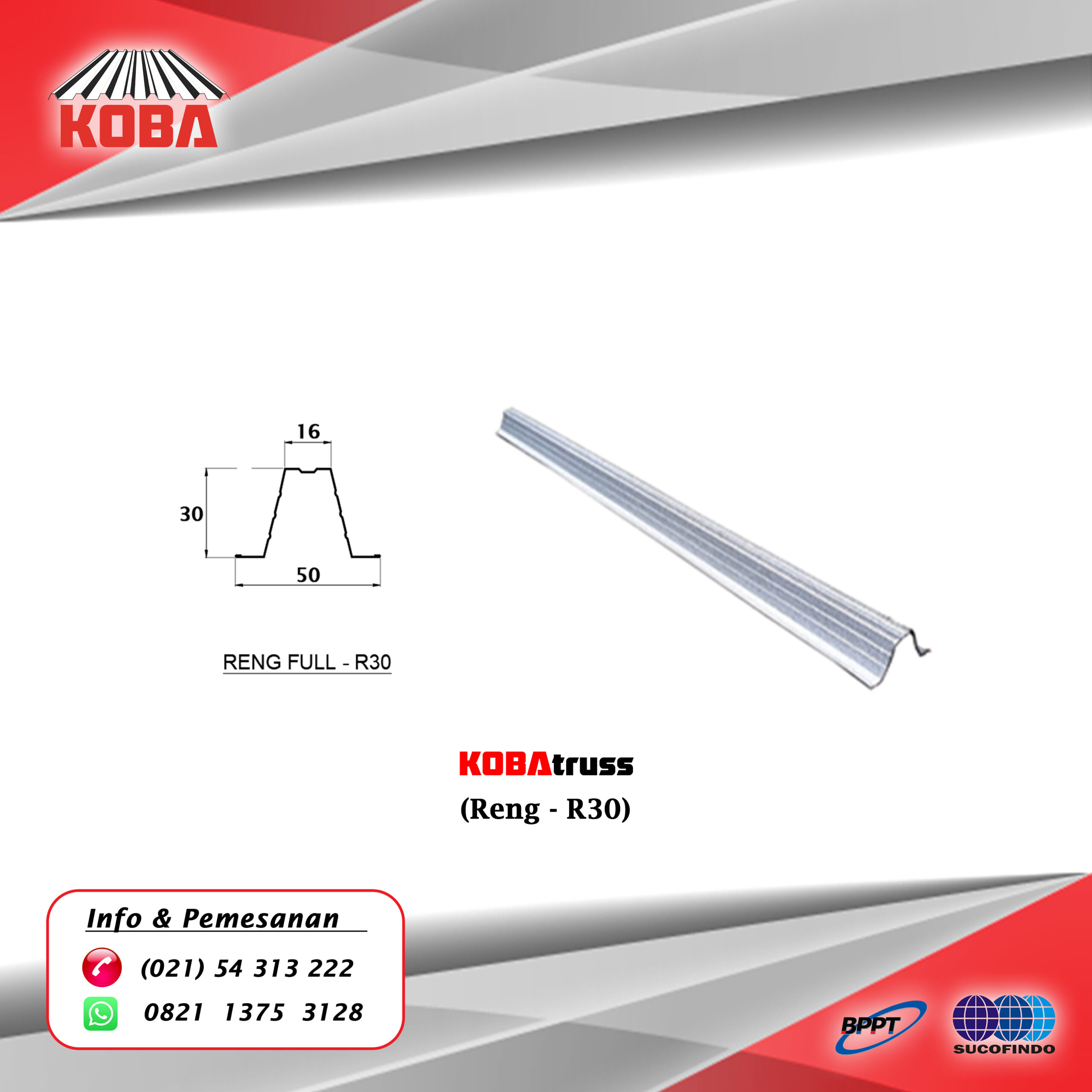 KOBAtruss® Reng R30