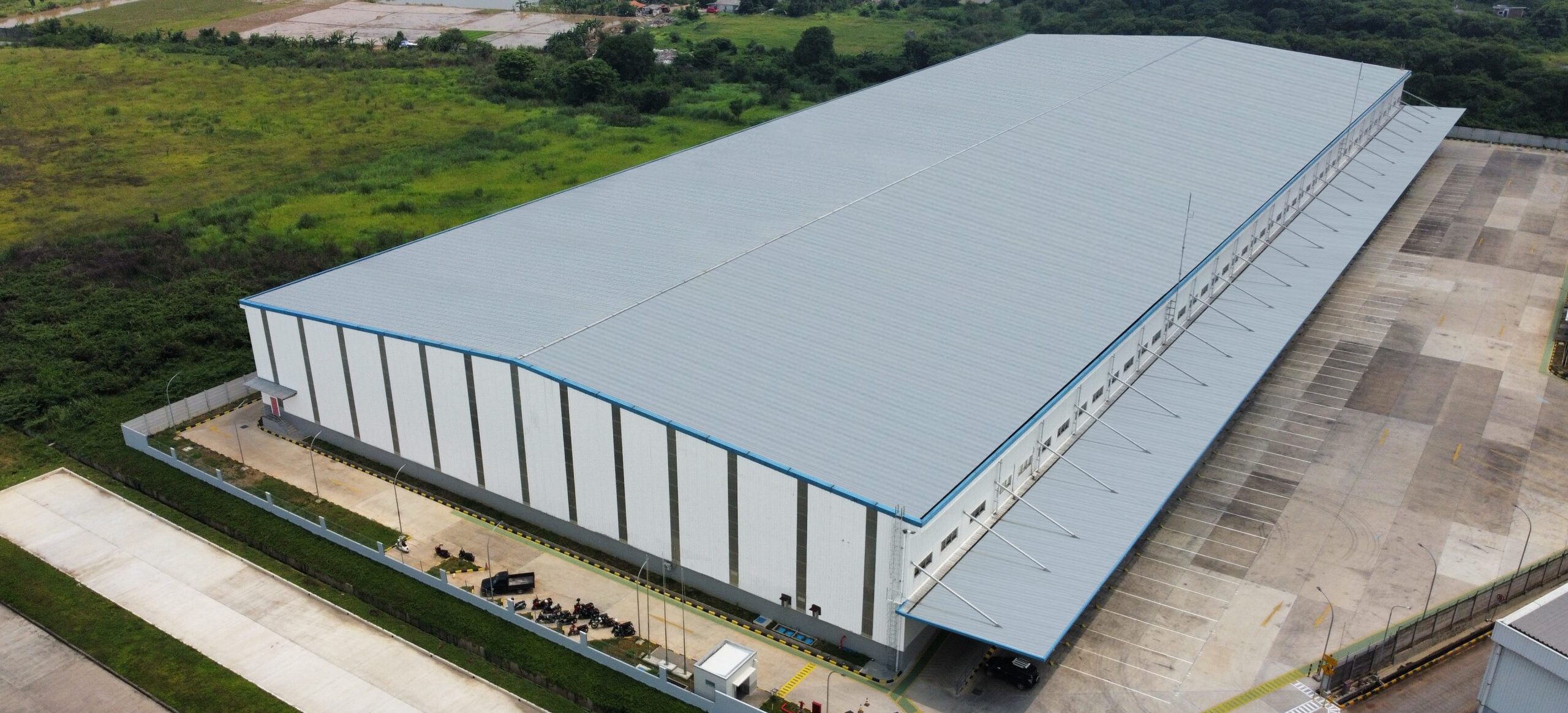 Atap Kliplok Clip Lock KOBAlock 1000 Proyek Kawasan GLC Cikarang