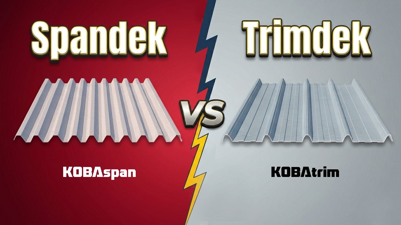 Spandek vs Trimdek: Apa Bedanya?